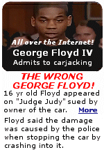 The video of George Floyd as a young carjacker is all over the internet, but it is the WRONG George Floyd.